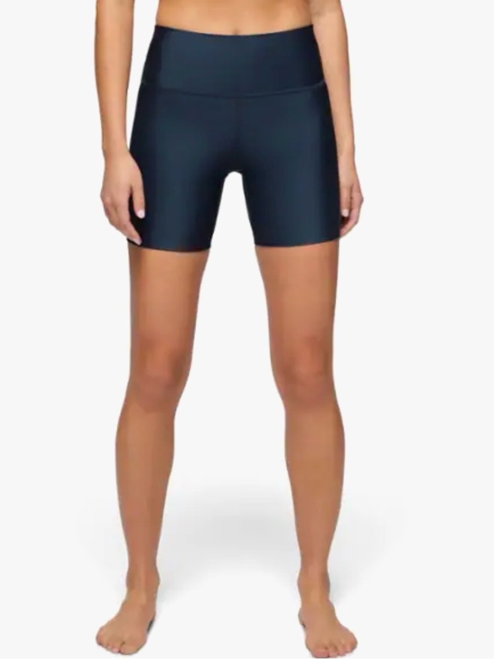Prana Sculpt Bike Shorts in Stormy Night